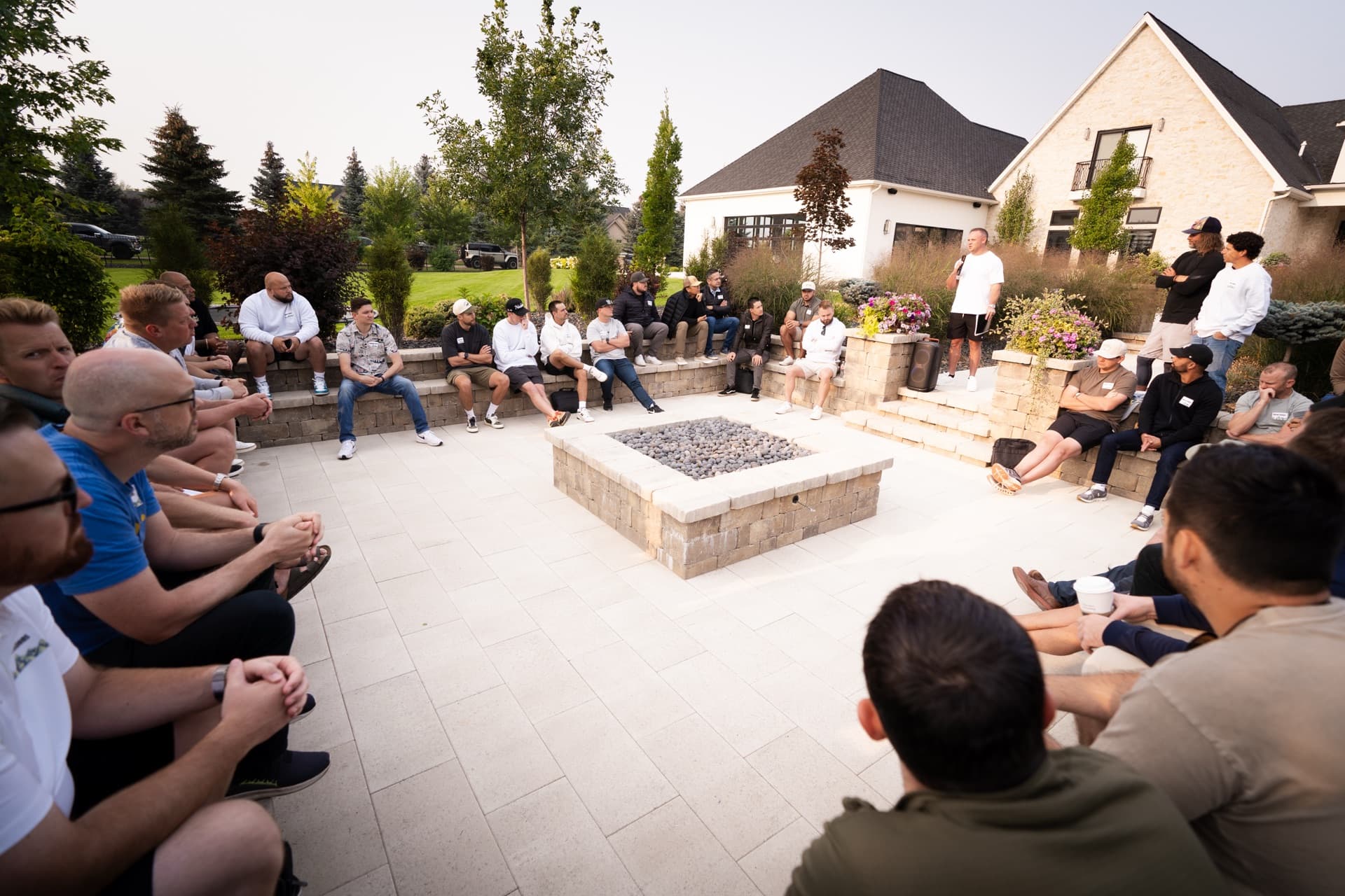 Chandler's Idaho Falls home — fireside strategy session